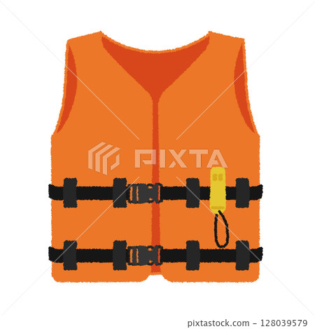 Life jacket illustration 128039579