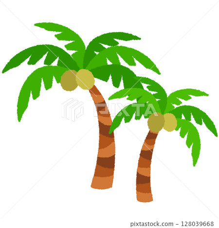 棕櫚樹的例證 128039668