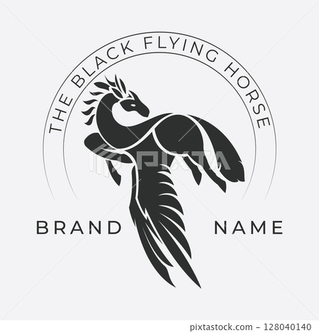 Vintage Horse Logo 128040140