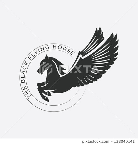 Vintage Horse Logo 128040141