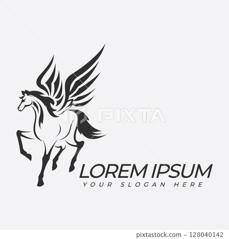 Vintage Horse Logo 128040142