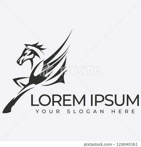 Vintage Horse Logo Vintage Horse Logo 128040161