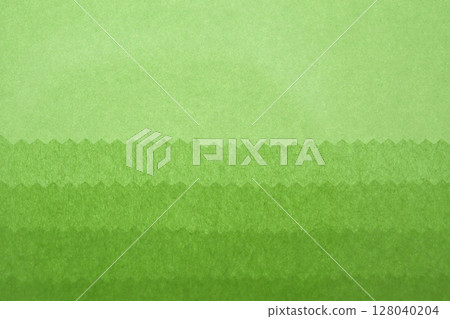 和紙製成的黃綠色漸層色 [背景材料] 128040204