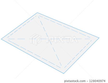 斜布的簡單插圖 128040974