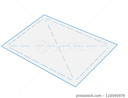 斜布的簡單插圖 128040976