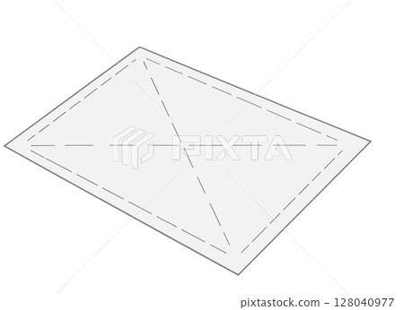 斜布的簡單插圖 128040977