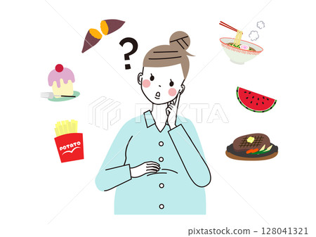Pregnant women who are wondering what to eat during pregnancy 128041321