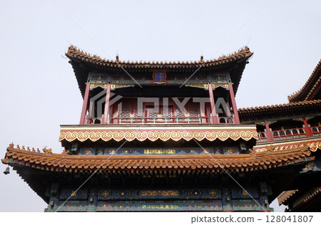 Beautiful Lama Yonghe Temple in Beijing Beautiful Lama Yonghe Temple in Beijing 128041807