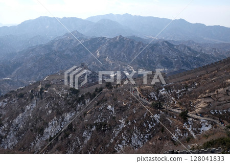 Great Wall of China in Badaling Great Wall of China in Badaling 128041833