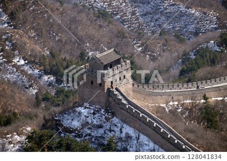 Great Wall of China in Badaling Great Wall of China in Badaling 128041834