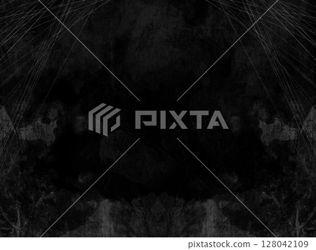 Gray grungy dark black background 128042109