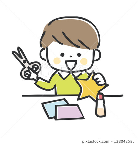 A boy who works 128042583