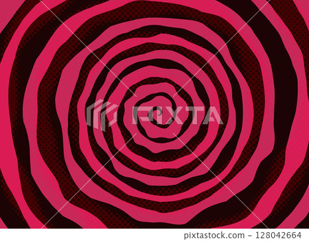 Pop image swirl background vector illustration 128042664
