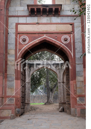 Arab ki sarai gateway, Humayun's Tomb complex, Delhi, India 128043401
