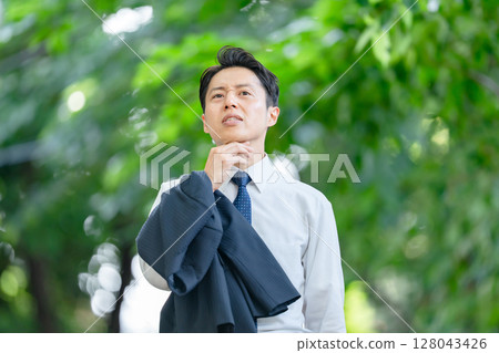 商人，酷熱，中暑，異常天氣 128043426