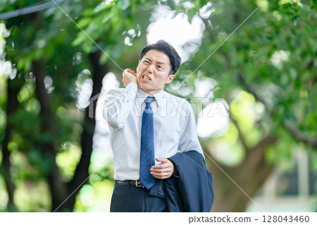 商人，酷熱，中暑，異常天氣 128043460