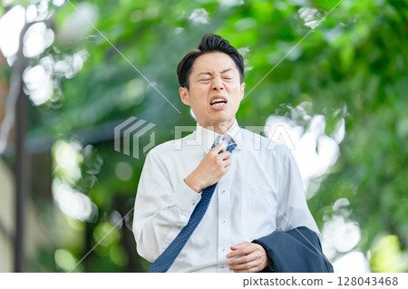 商人，酷熱，中暑，異常天氣 128043468
