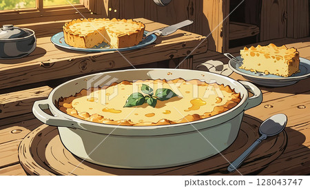 時尚咖啡館裡的咖哩 時尚咖啡館裡的咖哩 128043747