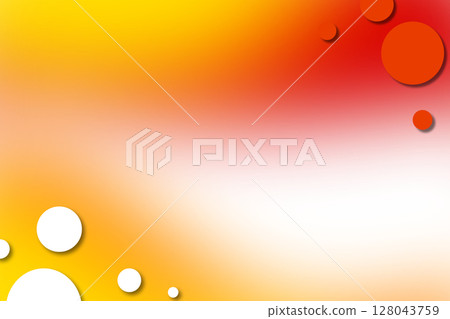 Vibrant Gradient Background with yellow and red Tones	 128043759