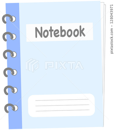 Illustration of notebook Illustration of notebook 128043971