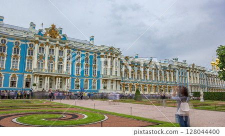 The Catherine Palace timelapse hyperlapse is a Rococo palace located in the town of Tsarskoye Selo Pushkin 128044400