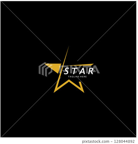 star logo template vector icon illustration design-vector star logo template vector icon illustration design-vector 128044892