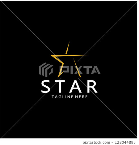 star logo template vector icon illustration design-vector star logo template vector icon illustration design-vector 128044893
