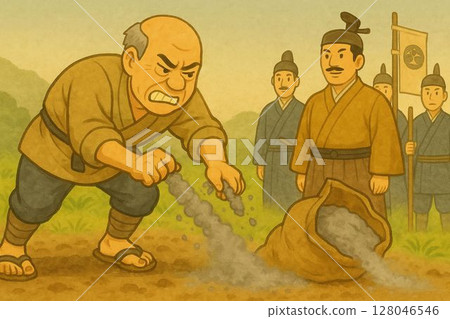 貪婪的老人模仿 128046546