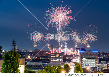 Tokyo Racecourse Fireworks 2025 128047996