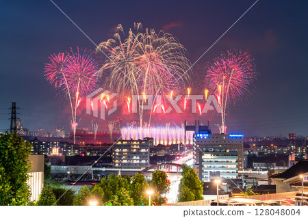 Tokyo Racecourse Fireworks 2025 128048004