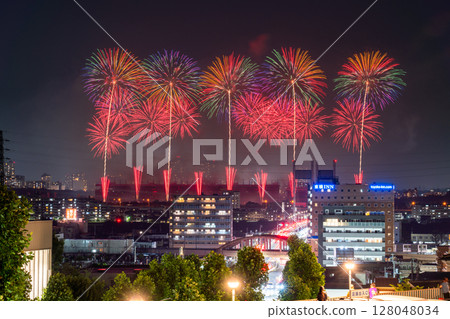 Tokyo Racecourse Fireworks 2025 128048034