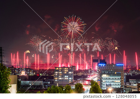 Tokyo Racecourse Fireworks 2025 128048055