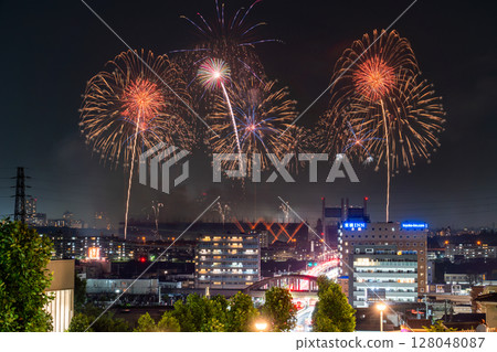 Tokyo Racecourse Fireworks 2025 128048087