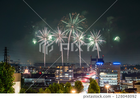 Tokyo Racecourse Fireworks 2025 128048092