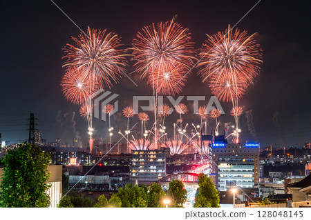 Tokyo Racecourse Fireworks 2025 128048145