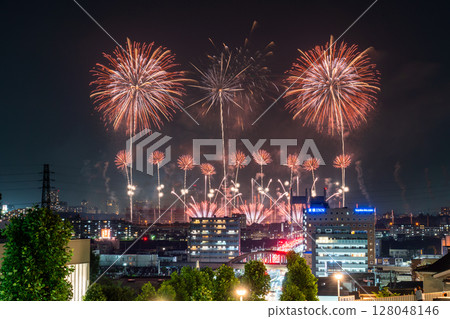 Tokyo Racecourse Fireworks 2025 128048146