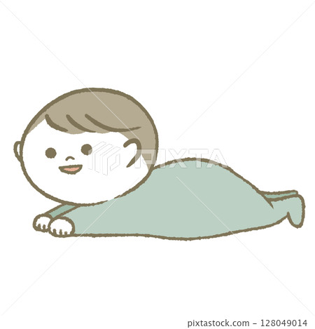 快樂寶貝，淺藍色 128049014