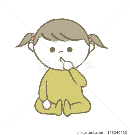 寶寶吮吸手指發黃 128049380