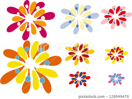 Fireworks single material set 128049478