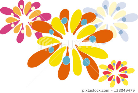 Fireworks, transparent background, no background 128049479