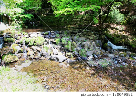 流經京都貴船的清澈溪流…[貴船川] 128049891
