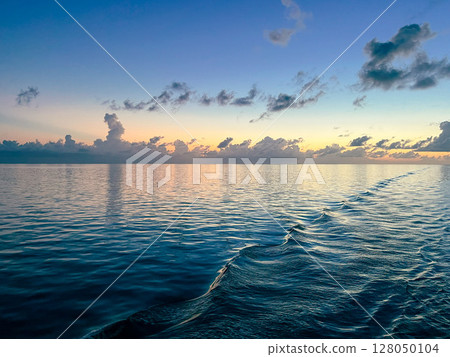 Caribbean sunset 128050104