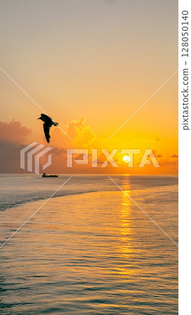 Caribbean sunset 128050140