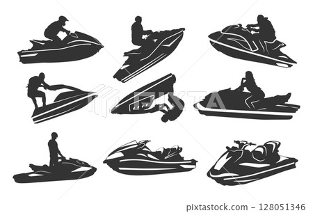 Jet ski silhouette, Jet ski vector, Extreme jet ski silhouette, Jet ski svg, Jet ski clipart. Jet ski silhouette, Jet ski vector, Extreme jet ski silhouette, Jet ski svg, Jet ski clipart. 128051346
