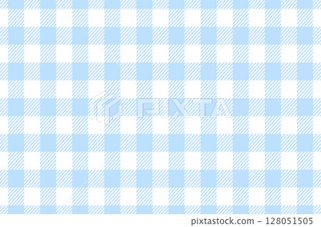 plaid gingham background check fabric texture vector blue and white colors tartan seamless pattern illustration textile 128051505