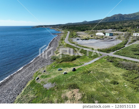 Hokkaido Rishiri Island Drone Aerial Photography Hokkaido Rishiri Island Drone Aerial Photography 128053133