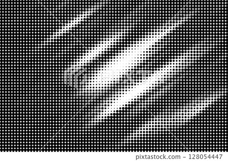 Dynamic Abstract Halftone Dot Wave Pattern Dynamic Abstract Halftone Dot Wave Pattern 128054447