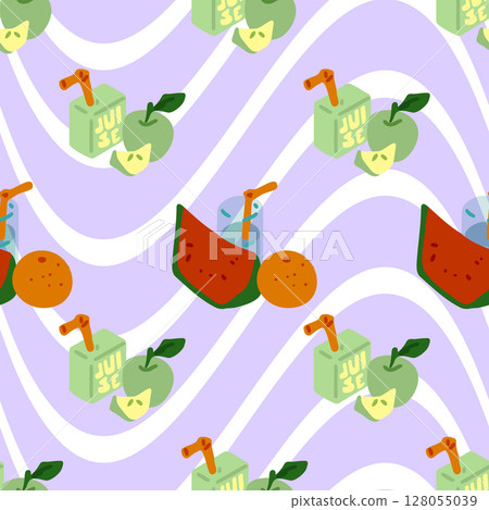 Juicy Summer Vibes Pattern 128055039