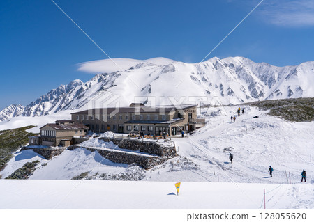 禦庫裡池溫泉、雷鳥澤、劍山:在剩餘的雪季攀登北阿爾卑斯山的立山和別山 禦庫裡池溫泉、雷鳥澤、劍山:在剩餘的雪季攀登北阿爾卑斯山的立山和別山 128055620