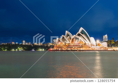 Sydney Opera House Night View 128055754